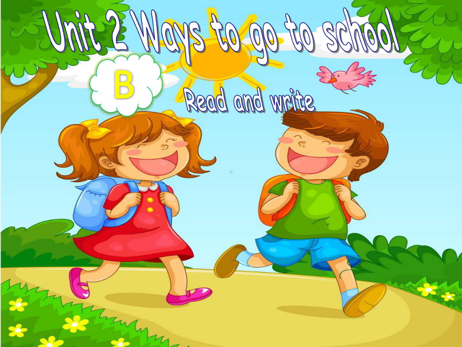 新pep人教版六年级英语上册Unit-2-Ways-to-go-to-school-B-Read-and-write公开课课件.ppt_第1页