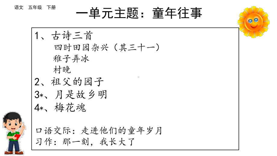 部编版语文五年级下册一单元复习课件.pptx_第3页