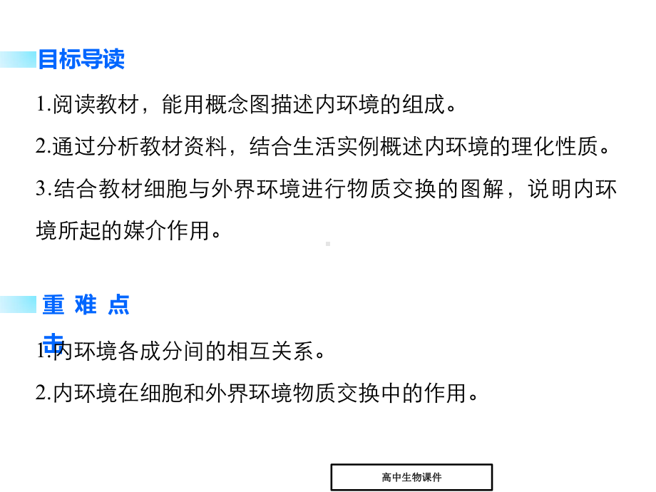 高二生物人教版必修3课件：第1章-人体的内环境与稳态-第1节.pptx_第2页