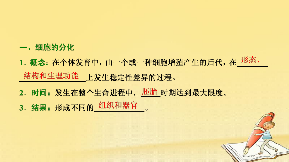 高考生物一轮复习课件：第四单元-第三讲-细胞的分化、衰老、凋亡和癌变.ppt_第3页