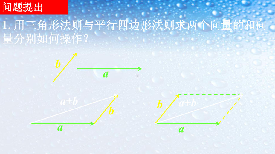 高中数学必修四人教版222向量减法运算及其几何意义1课件.ppt_第2页