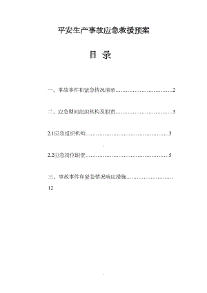 安全生产应急预案60806-(DOC 16页).doc