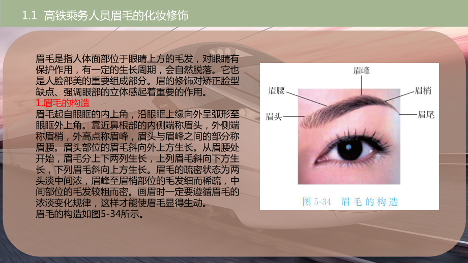 高铁乘务人员眉毛的基础化妆课件.pptx_第2页