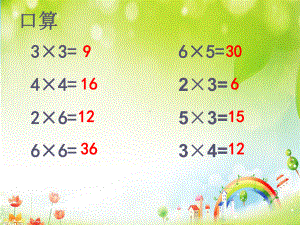 冀教版数学二年级上册《7的乘法口诀》课件公开课.ppt