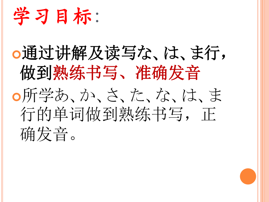 なはま行 ppt课件 -2023新人教版《初中日语》必修第一册.pptx_第2页