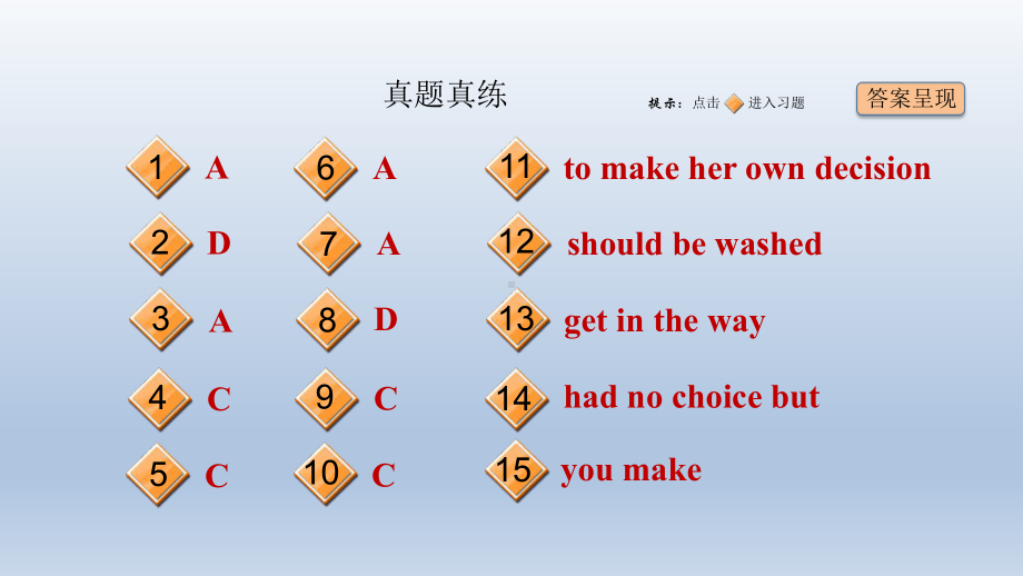 鲁教版九年级英语上册-Unit2-单元整合与拔高课件.ppt_第2页