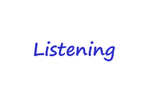 高中英语必修四Unit4-period5-listening-speaking-and-writing课件.ppt