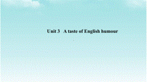 高中英语人教版必修四Unit幻灯片-A-taste-of-English-humour-4课件.ppt