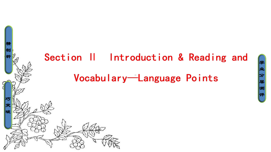 高中英语外研版必修1课件：module-1-section-Ⅱ.ppt_第1页