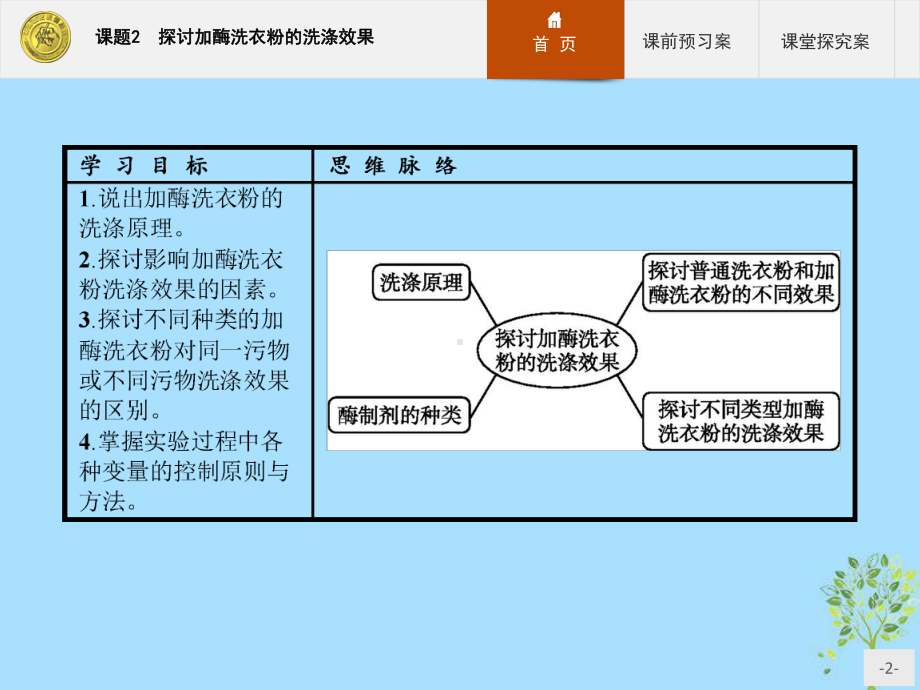 高中生物人教版选修1课件42-探讨加酶洗衣粉的洗涤效果.pptx_第2页