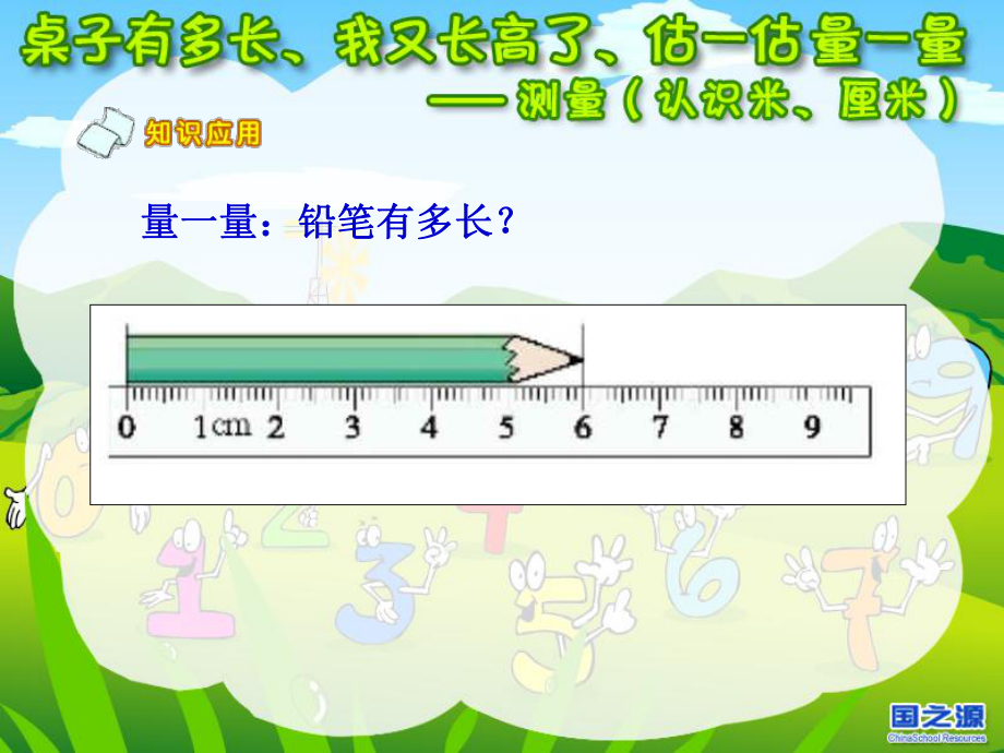 小学数学教学课件：(认识米、厘米) .ppt_第3页