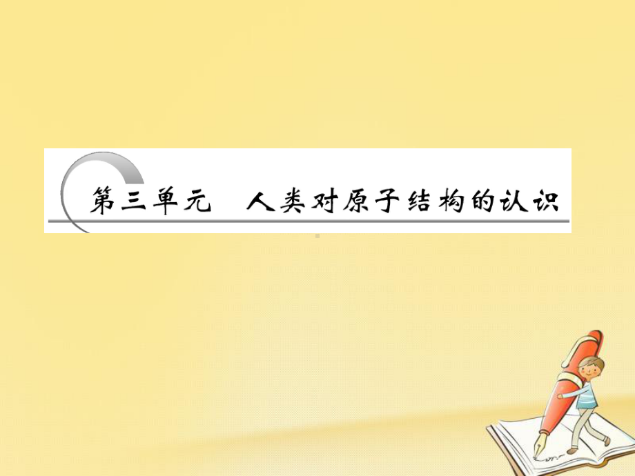 高中化学苏教版必修1课件：专题1-第三单元-人类对原子结构的认识.ppt_第3页