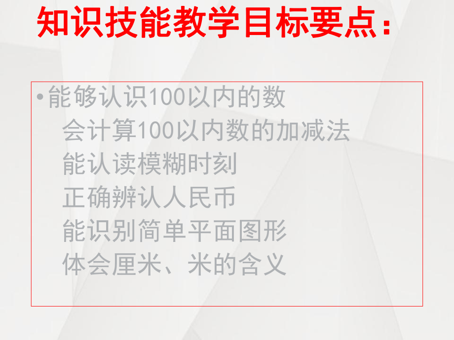 青岛版小学数学一年级下册教材分析课件.pptx_第3页