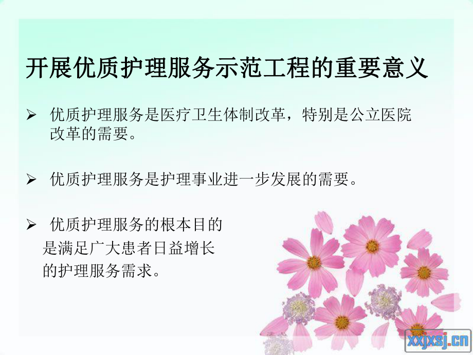 浅谈优质护理服务示范工程.ppt_第3页