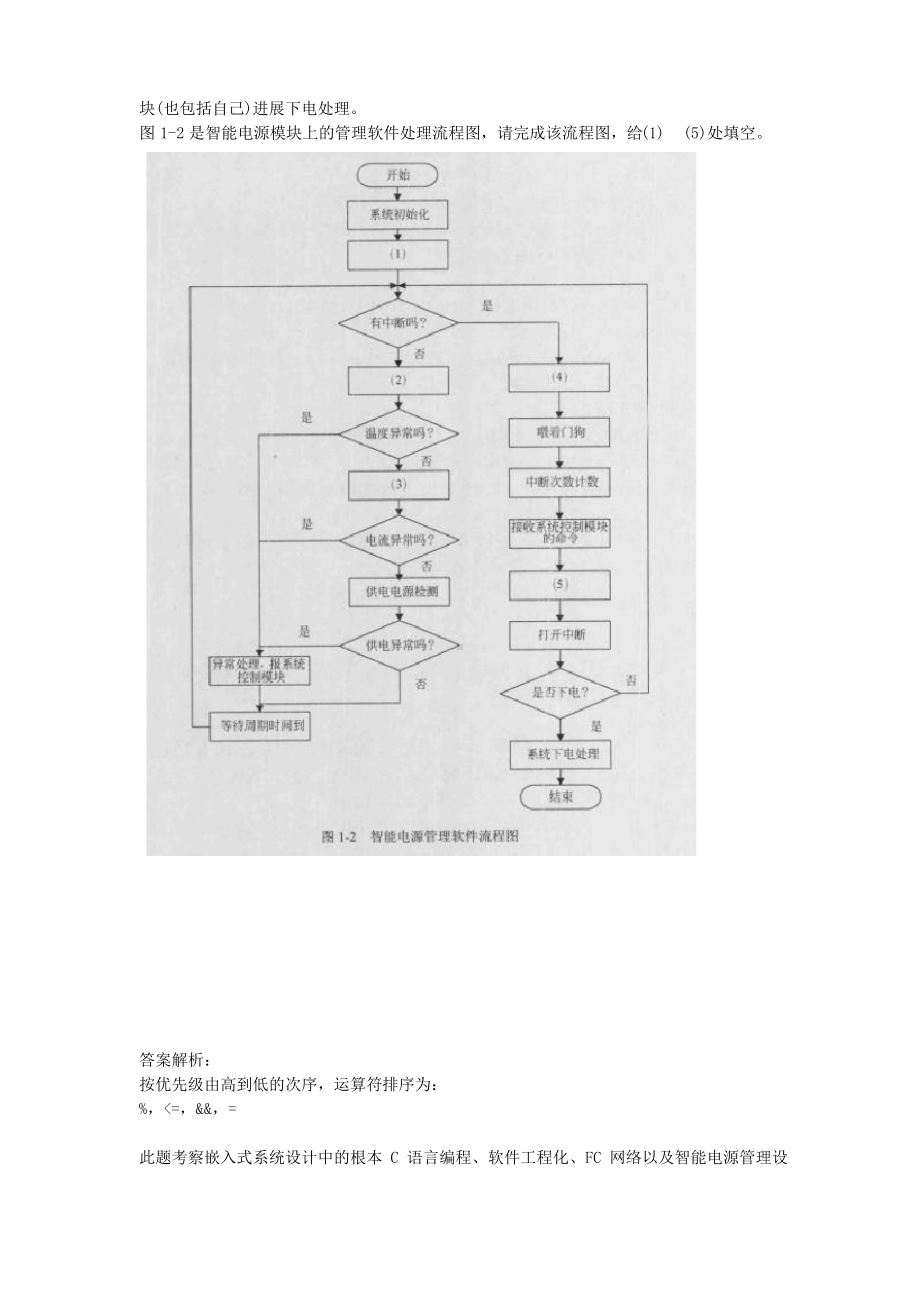 2021下半年嵌入式系统设计师考试真题及答案-下午卷.docx_第2页