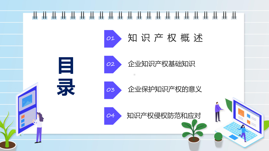 商务风企业知识产权培训讲座科目（ppt）课件.pptx_第2页