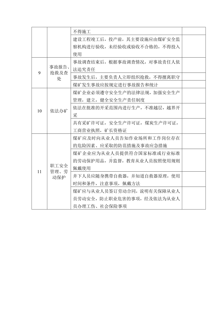 煤矿企业安全管理检查表.docx_第3页