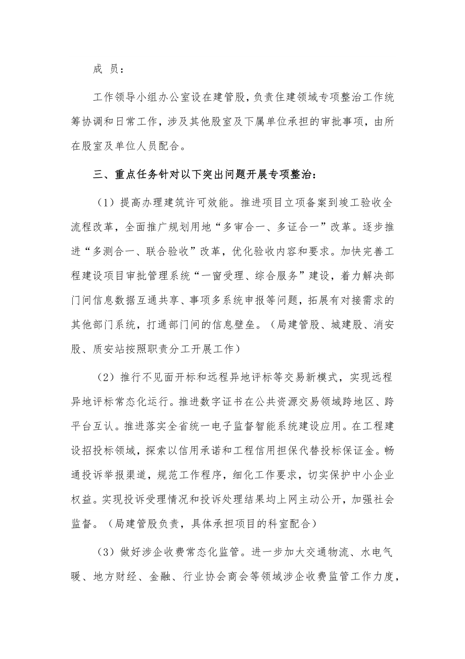 2023年度营商环境领域问题专项整治工作方案供借鉴.docx_第2页