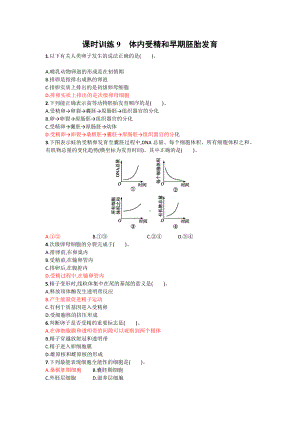 (完整版)(整理)体内受精和早期胚胎发育题.doc