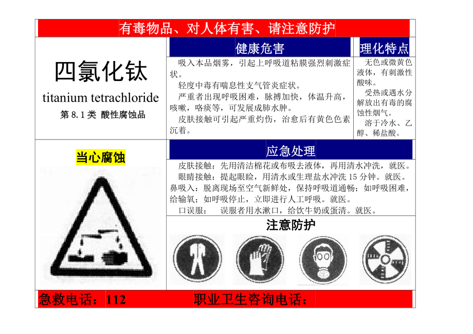 化工企业职业危害告知牌参考模板范本.doc_第2页