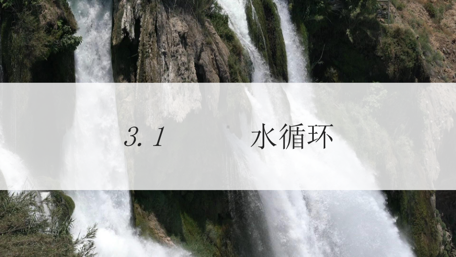 3.1水循环 ppt课件 (j12x002)-2023新人教版（2019）《高中地理》必修第一册.pptx_第1页