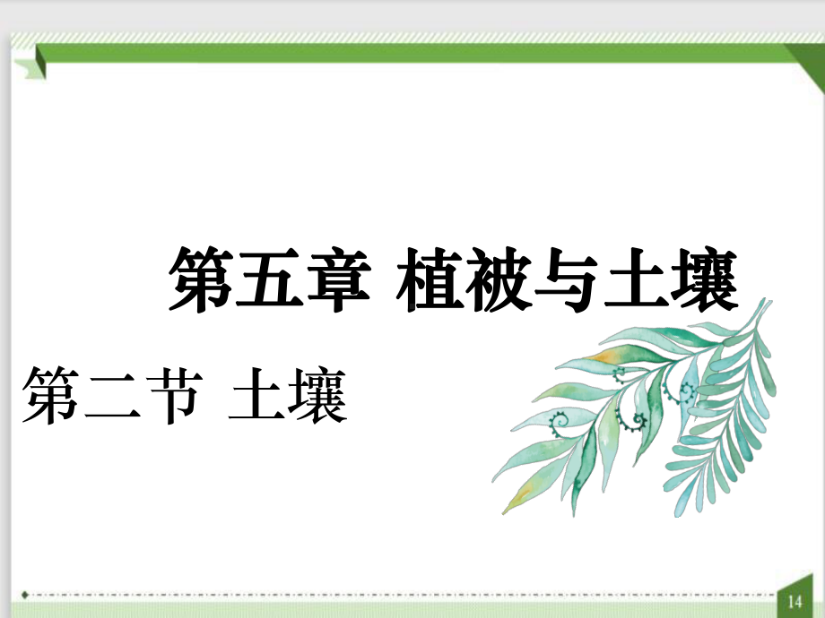 5.2 土壤（ppt课件）-2023新人教版（2019）《高中地理》必修第一册.pptx_第1页