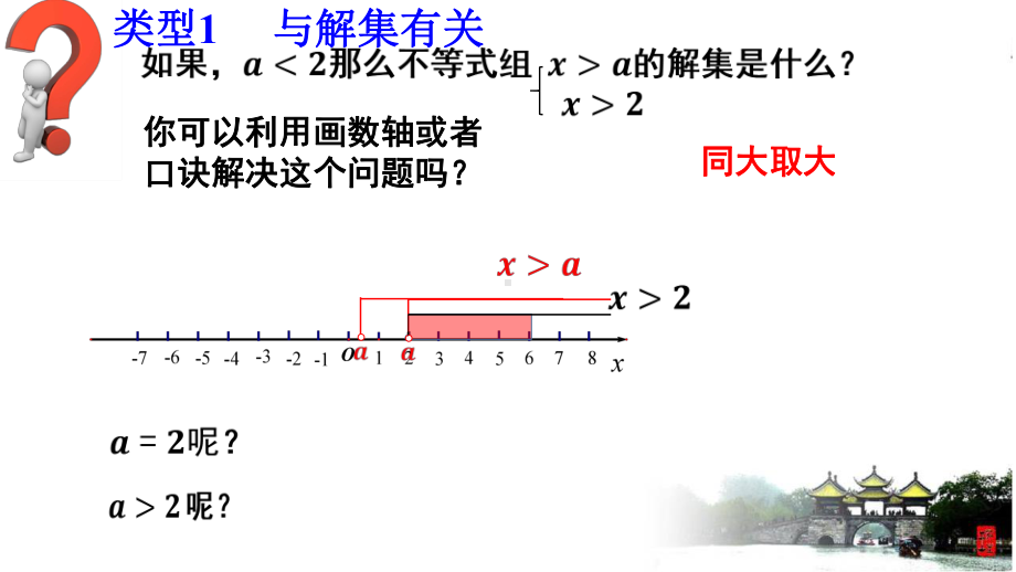 人教版数学七年级下册 9.3一元一次不等式组含参问题-课件.pptx_第3页