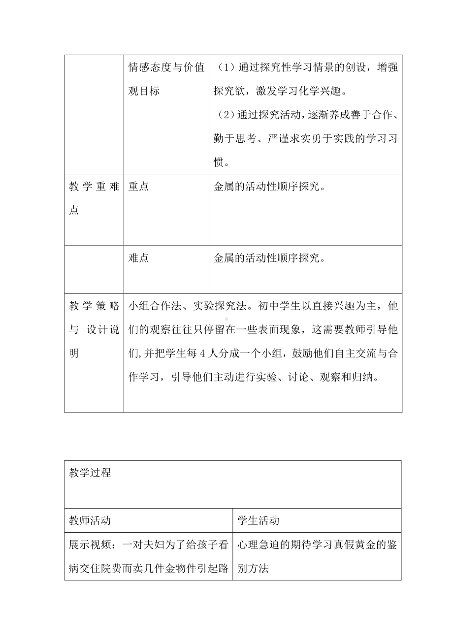 (名师整理)化学九年级下册《第8单元-课题2-金属的化学性质》优秀教案.doc_第3页