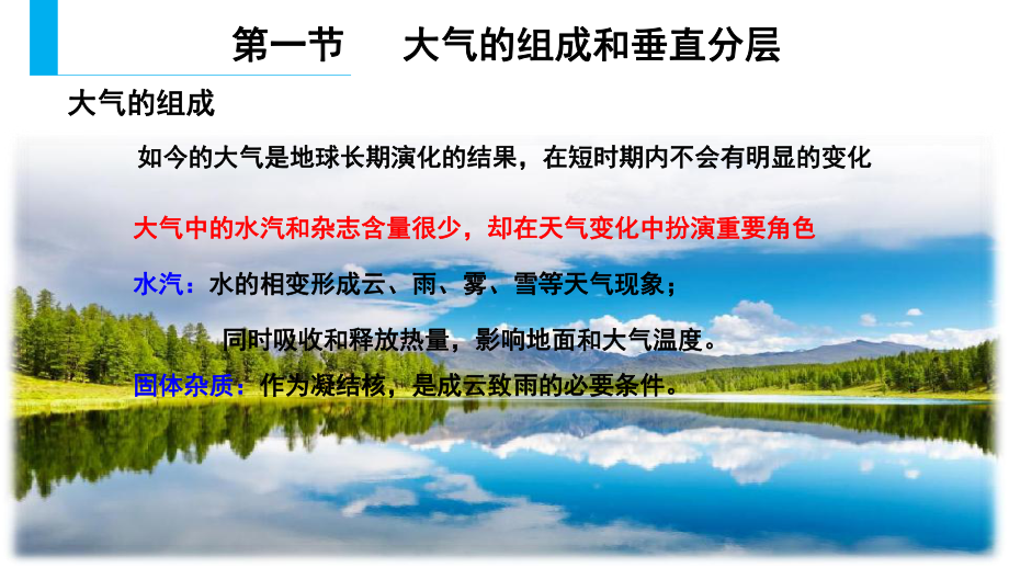 2.1大气的组成和垂直分层ppt课件 高中-2023新人教版（2019）《高中地理》必修第一册.pptx_第3页