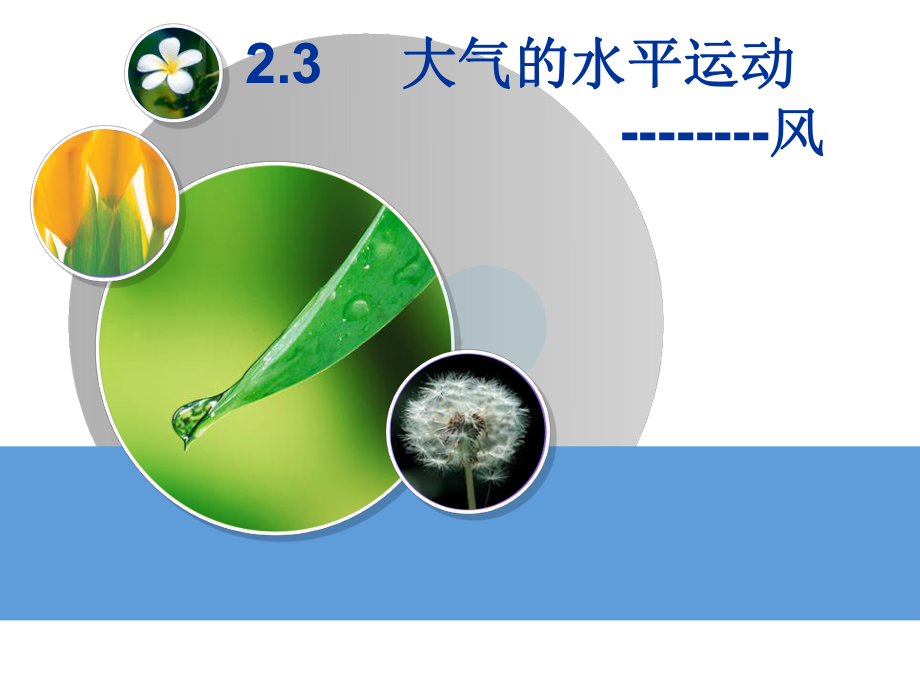 2.2大气的水平运动-风ppt课件 -2023新人教版（2019）《高中地理》必修第一册.ppt_第1页