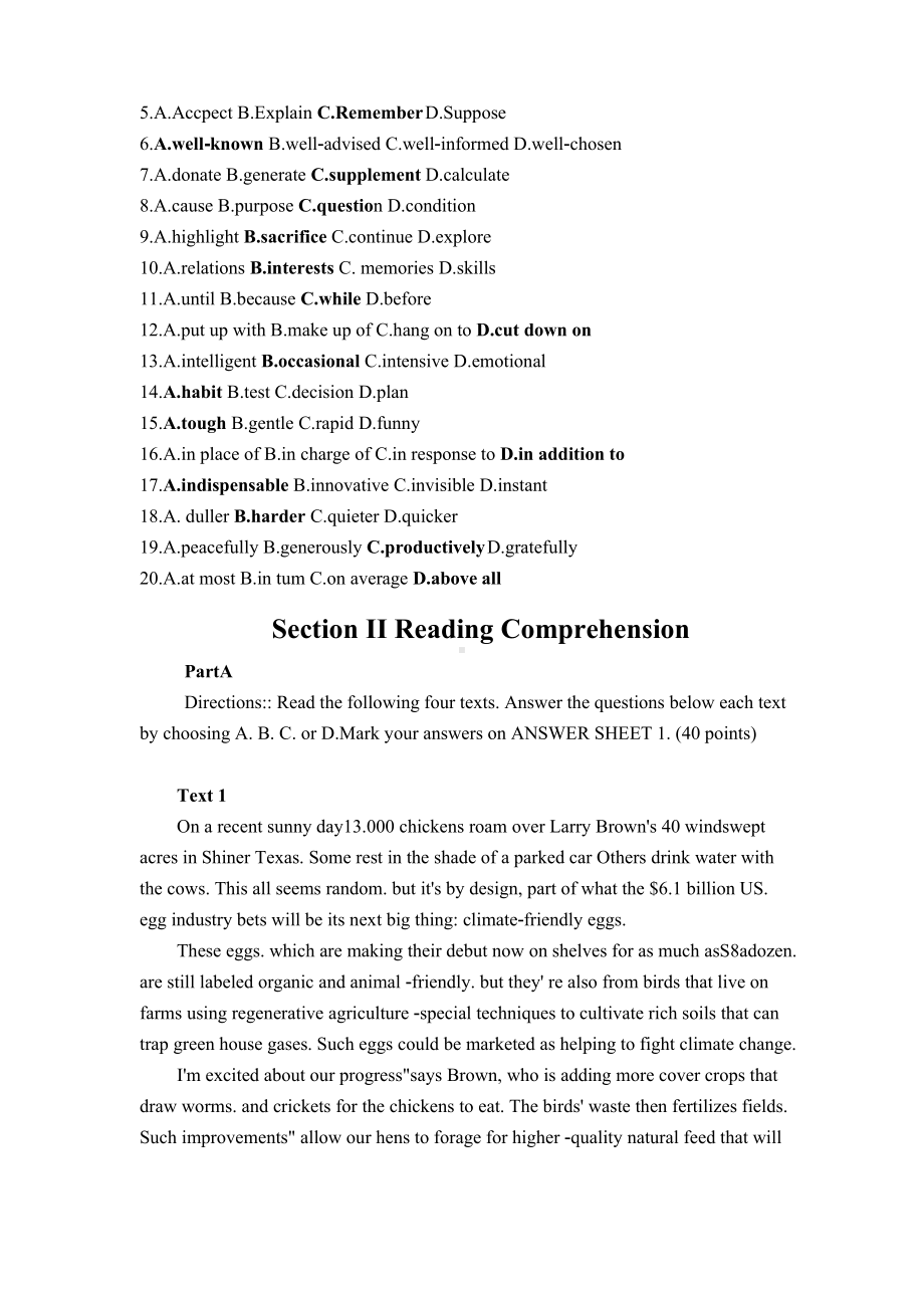 2022年考研英语二答案解析(完整版).docx_第2页