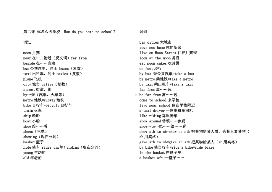 (完整版)译林版五年级下册英语词汇.doc_第3页