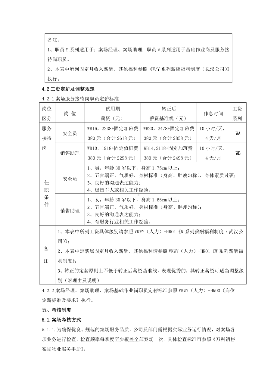 (完整版)物业案场业务薪酬福利制度(最终版).doc_第2页