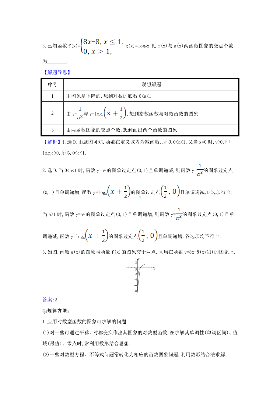 (新课改地区)2021版高考数学第二章函数及其应用2.5对数与对数函数练习新人教B版.docx_第3页