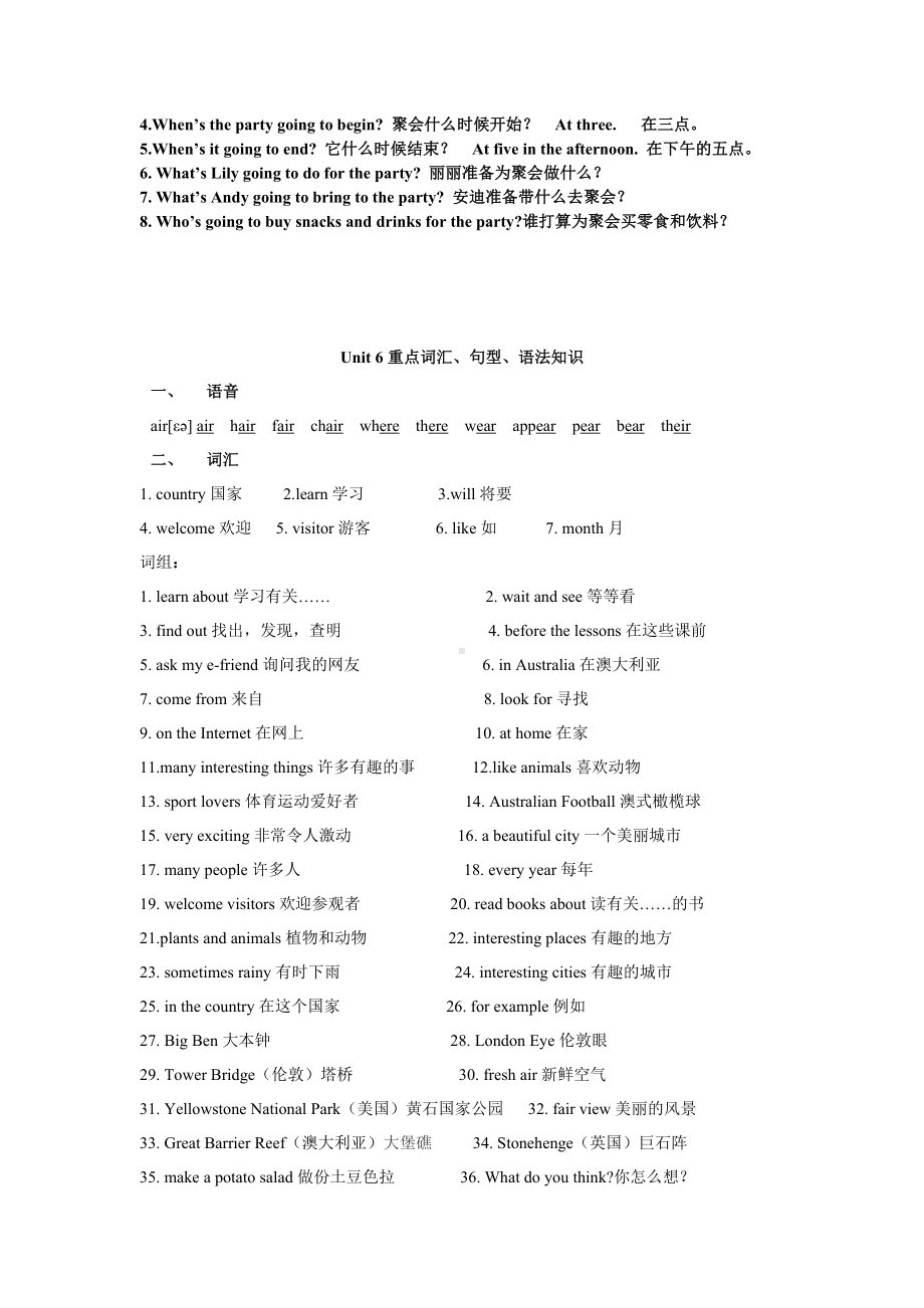 (完整版)译林牛津英语5-6单元知识点总结归纳.doc_第3页