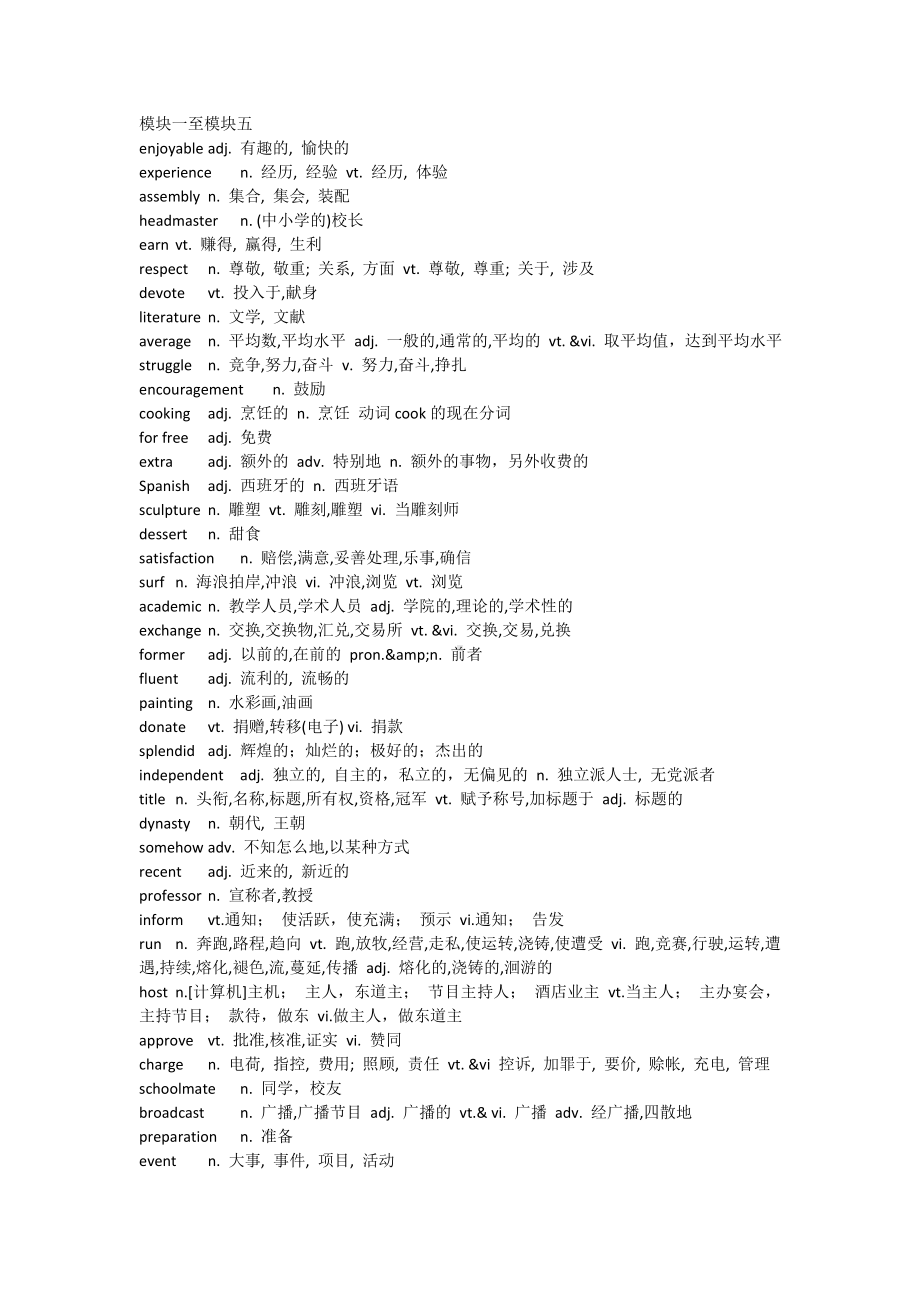 (完整版)译林牛津高中英语单词表.doc_第1页