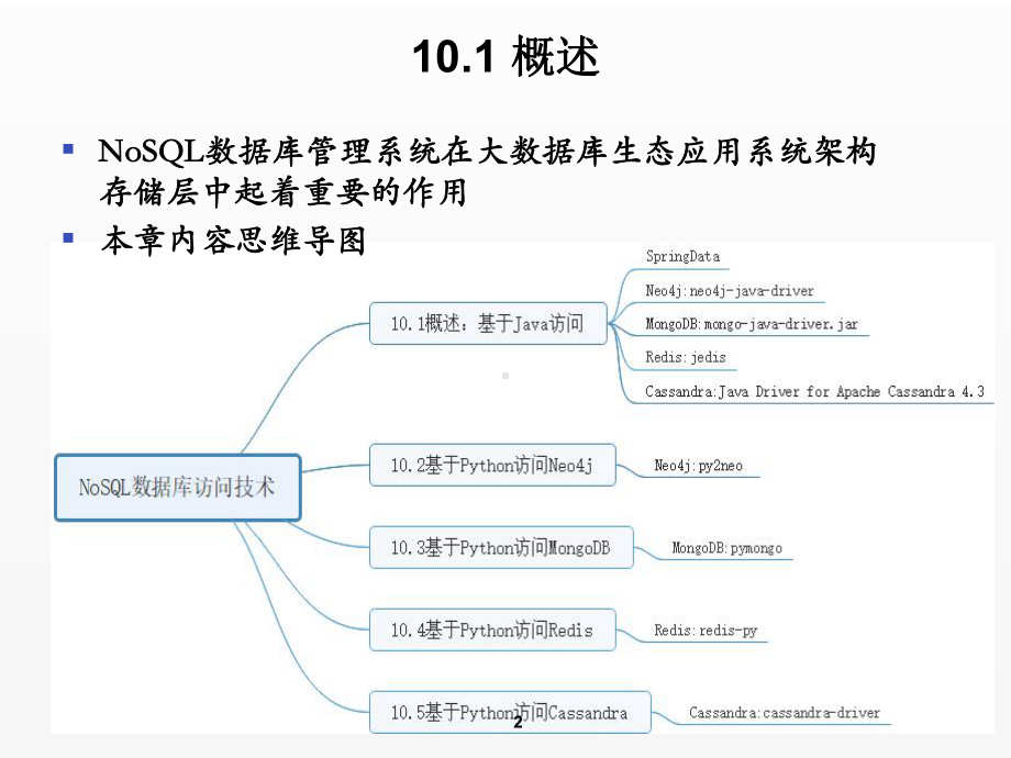 《NOSQL数据库技术》课件第10章-NoSQL数据库访问技术.pptx_第2页