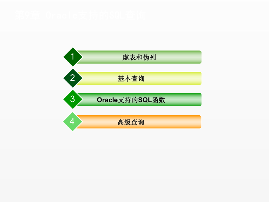 《Oracle数据库应用》课件9.ppt_第1页