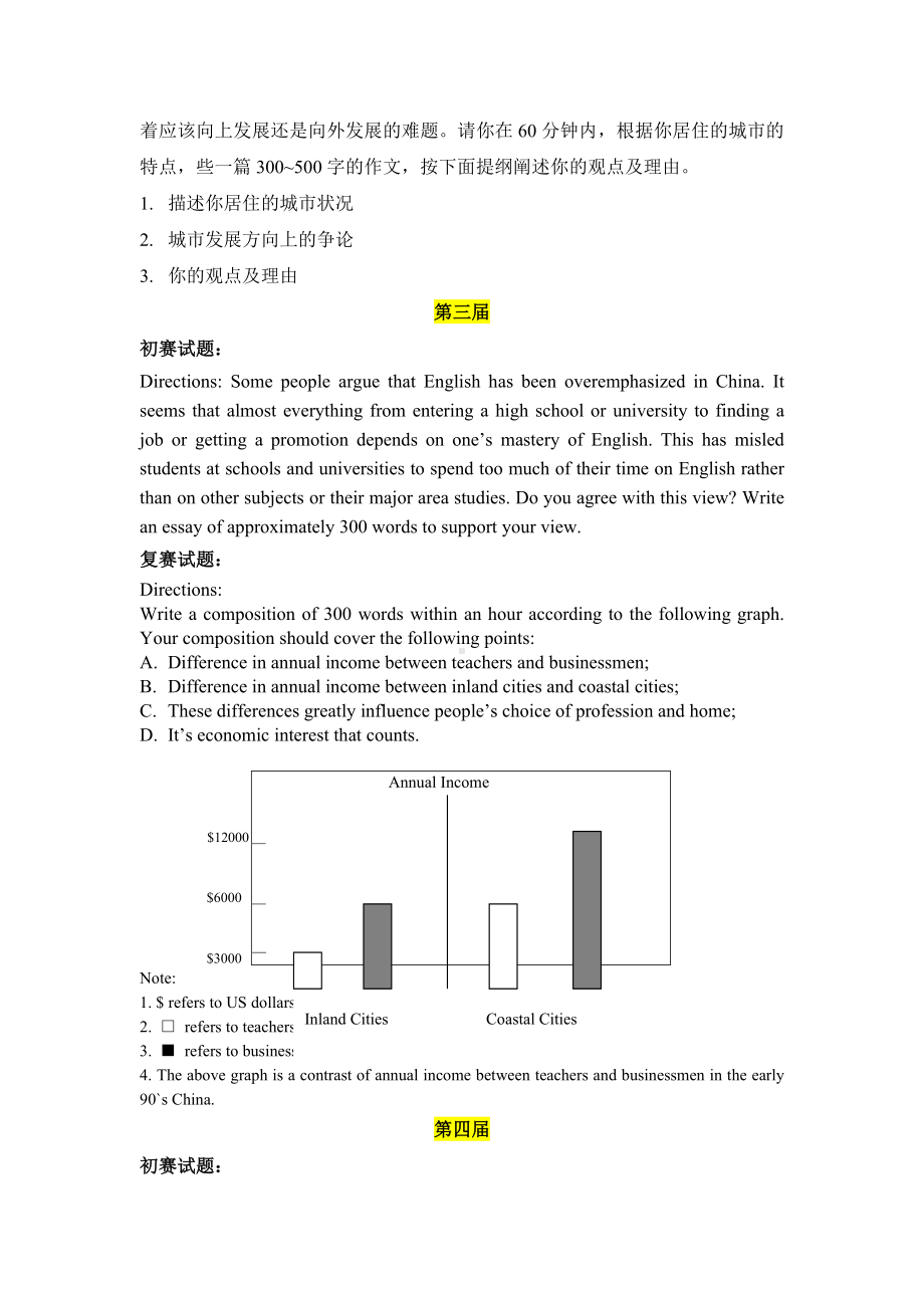 1-13届全国创新英语大赛作文题目.doc_第2页