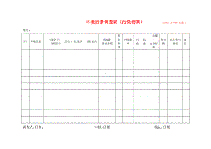 环境因素调查表（污染物类）参考模板范本.doc