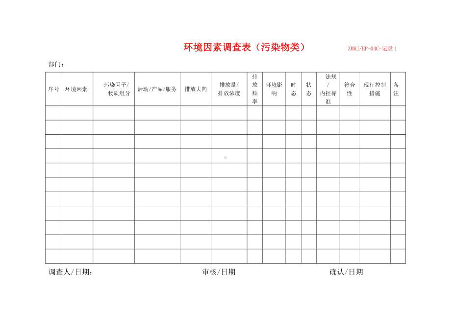 环境因素调查表（污染物类）参考模板范本.doc_第1页