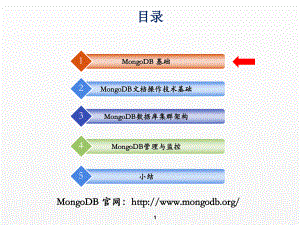 《NOSQL数据库技术》课件第5章-MongoDB文档数据库.pptx