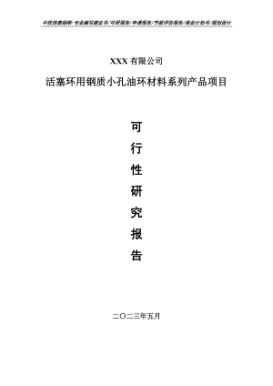 活塞环用钢质小孔油环材料系列产品可行性研究报告.doc