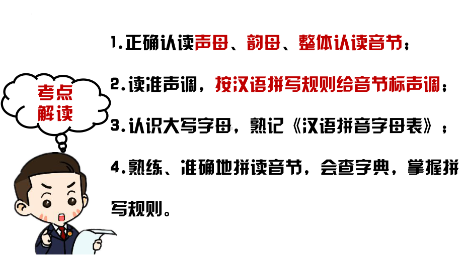 （部）统编版六年级下册《语文》专项复习 专题01 汉语拼音 ppt课件 (共38张PPT).pptx_第2页