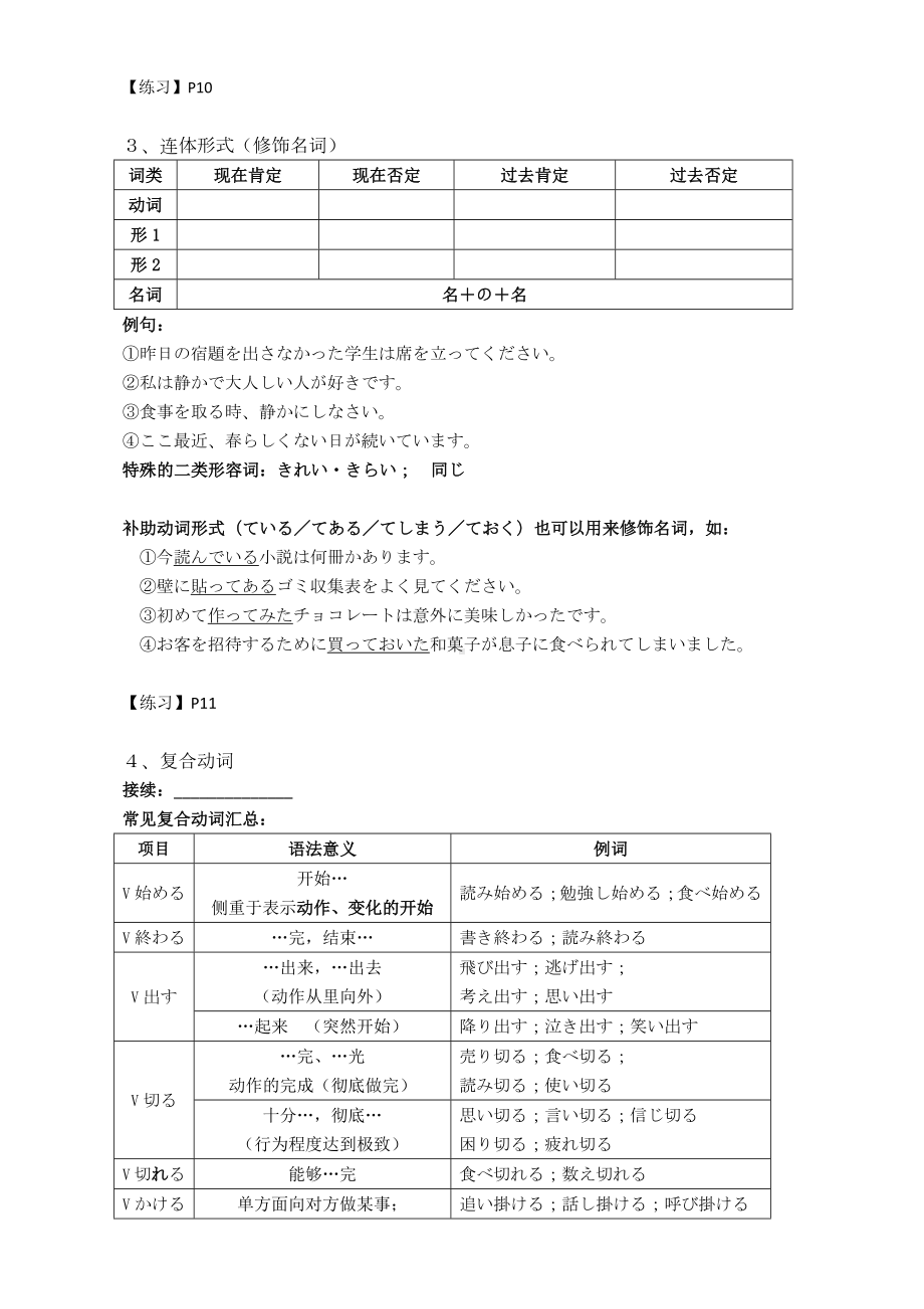 第1课 语法讲解讲义-2023新人教版《高中日语》必修第一册.docx_第2页