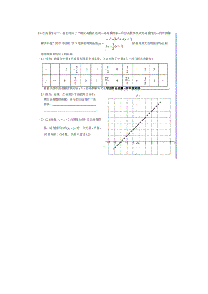 2021中考23函数作图.docx