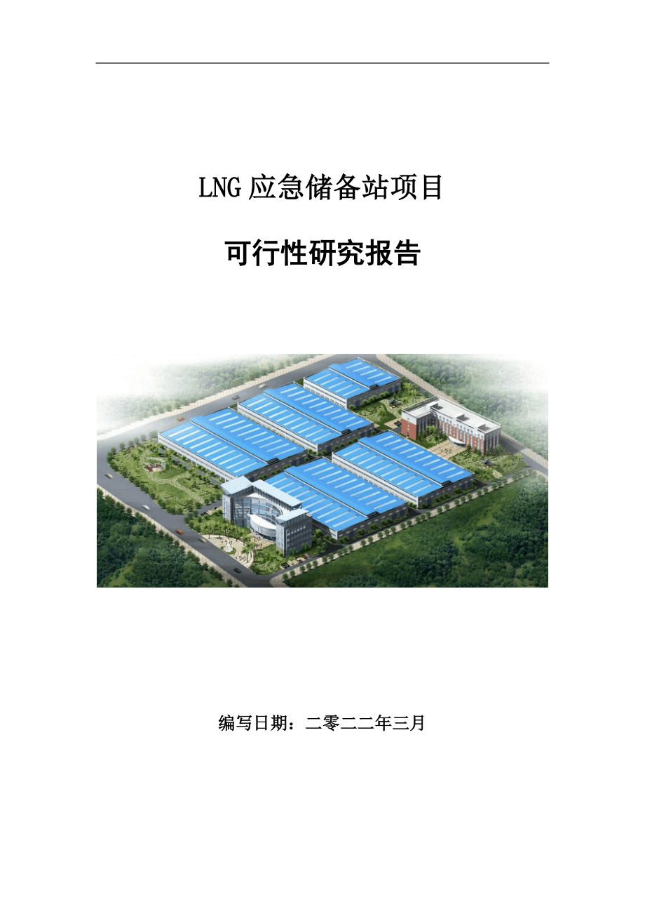 LNG应急储备站项目可行性研究报告范文.doc_第1页