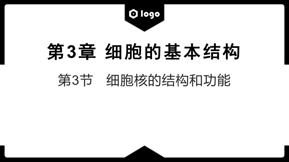 3.3细胞核的结构和功能 ppt课件--2023新人教版（2019）必修第一册.pptx_第1页