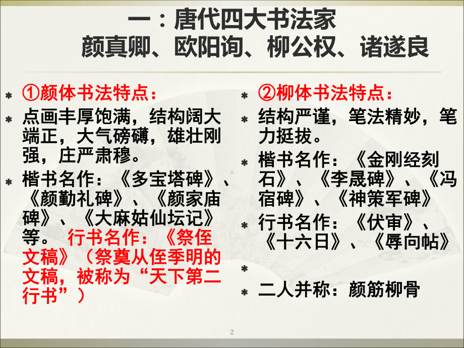 九年级语文中考书法知识复习教学课件(21.ppt_第2页