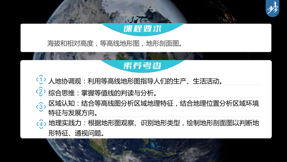 2023年高考地理一轮复习（新人教版） 第1部分 第1章 课时2　等高线地形图的判读和计算.pptx_第2页